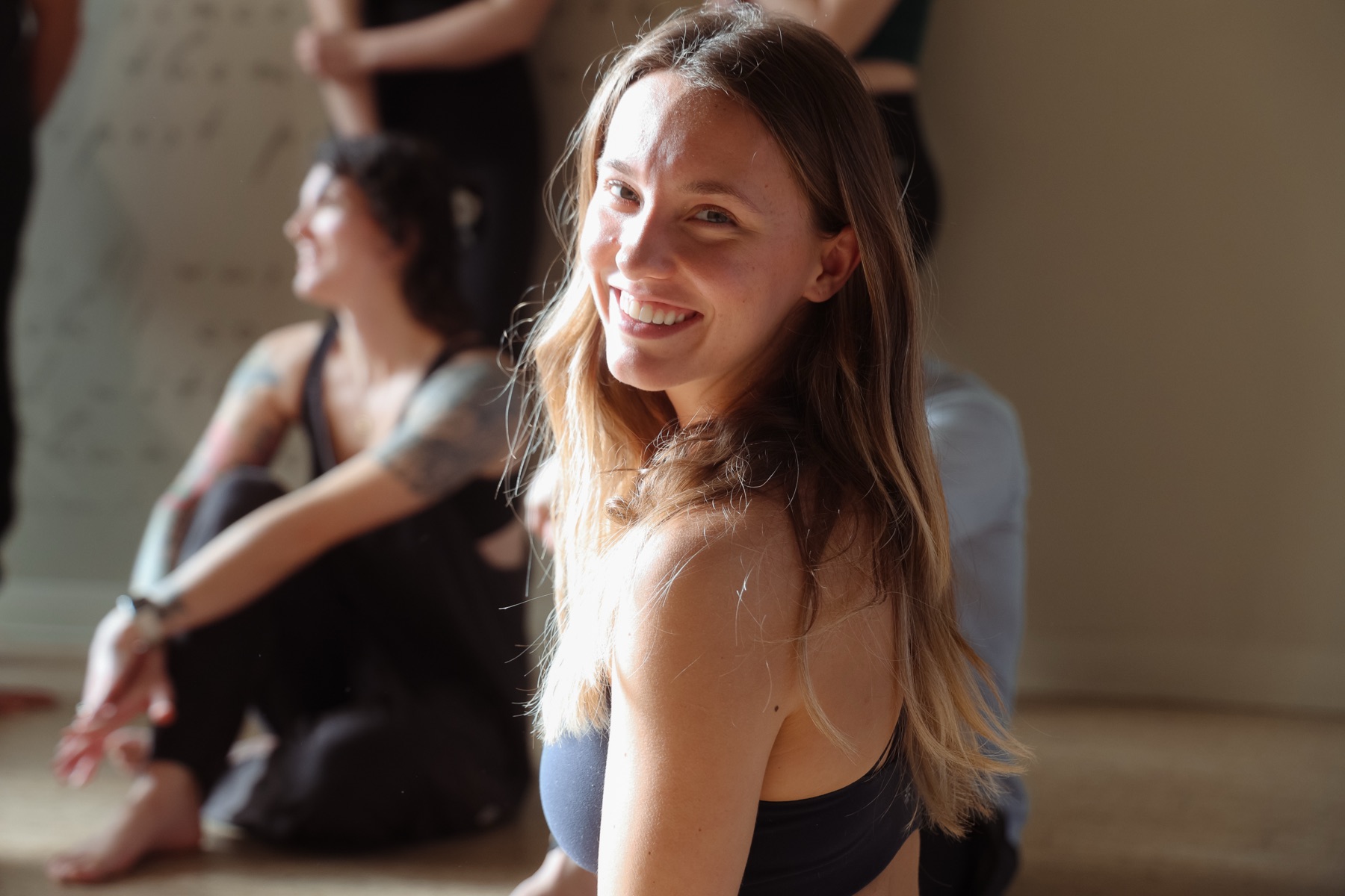 Teacher and student sharing a moment of connection